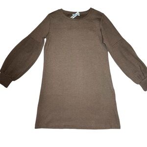 She &‎ Sky Bubble Sleeve Sweater Dress